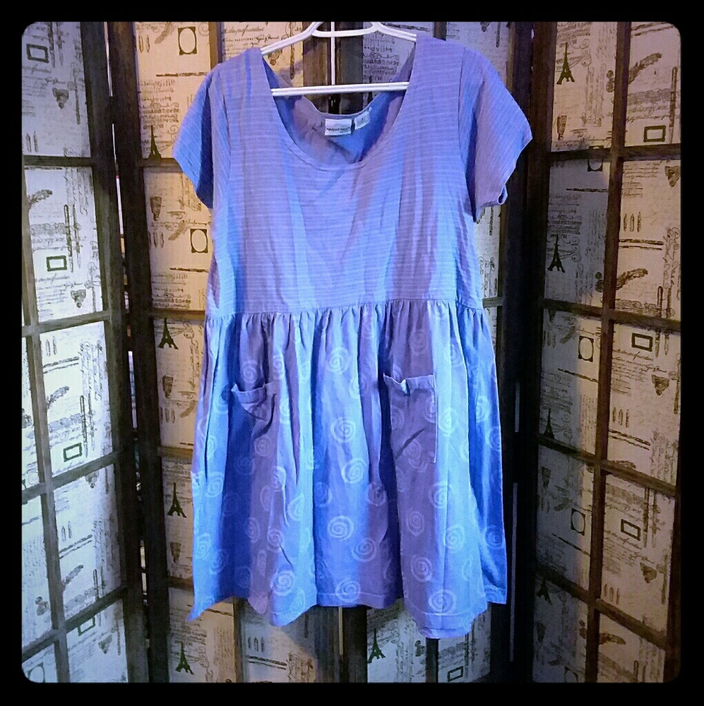🌻EUC Multi-Pattern Dress with Pockets!